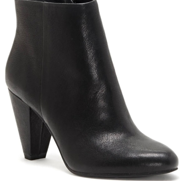 Lucky Brand LK-Sairio Ankle Booties 6.5 black leather - Picture 1 of 7